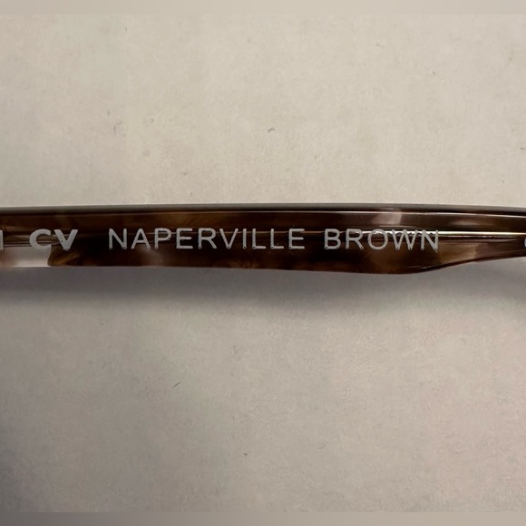 Clearvision Naperville Brown 56/16/140 Flex Hinge Eyeglasses Bronze Rim Tortoise - Picture 4 of 8